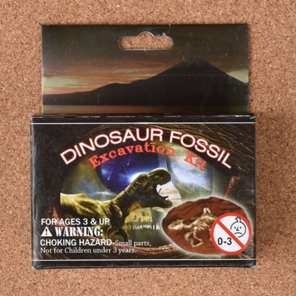 Fosila de dinozaur kit lut