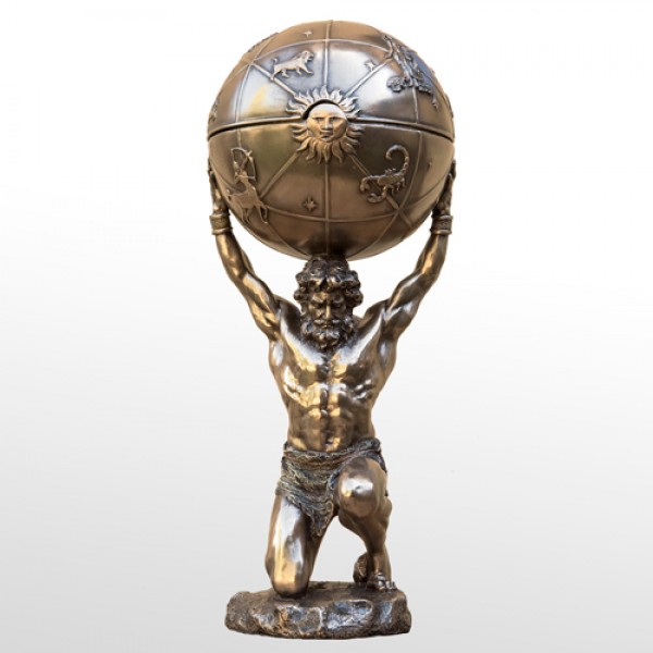 ATLAS - statueta colectie cutie bijuterii