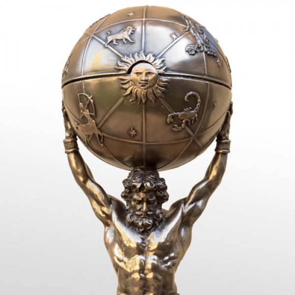 ATLAS - statueta colectie cutie bijuterii